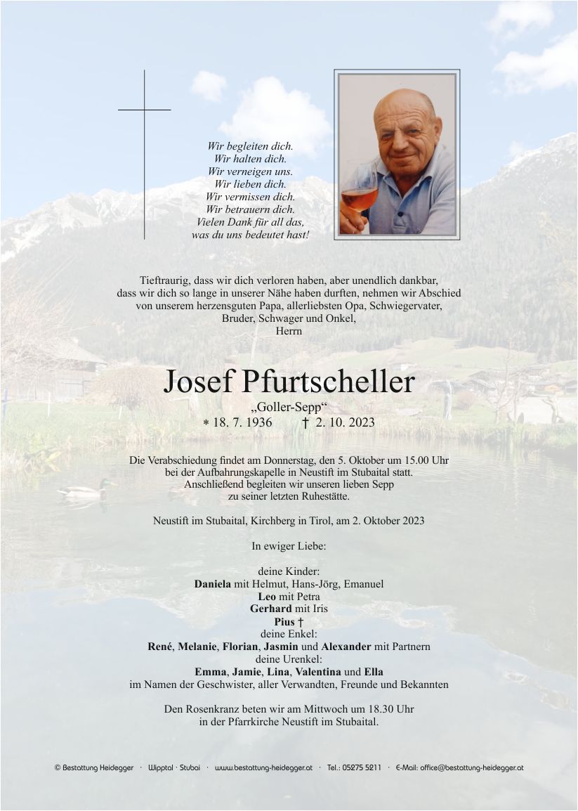 Josef Pfurtscheller